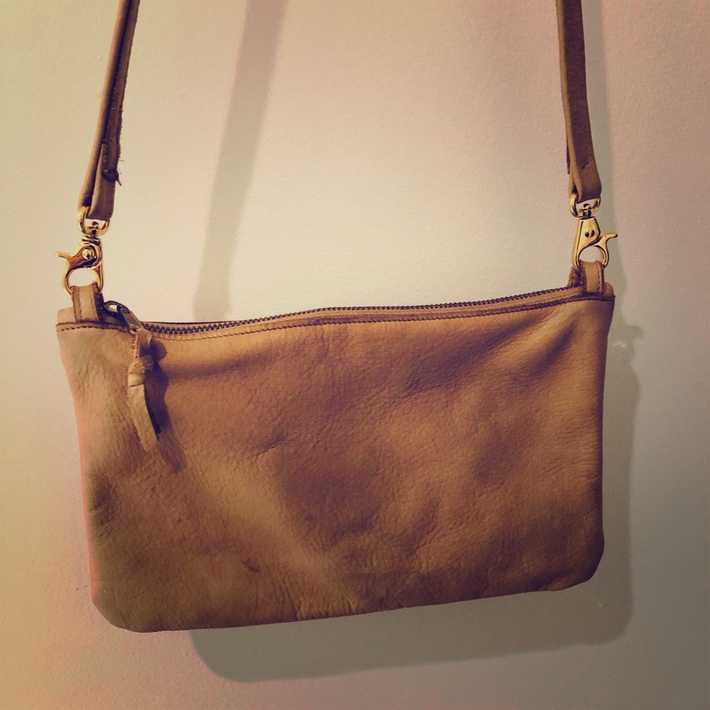 Tan crossbody